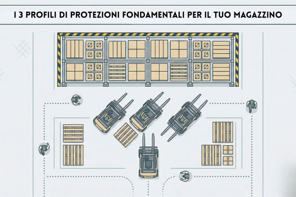 I 3 profili di protezioni fondamentali per il tuo magazzino